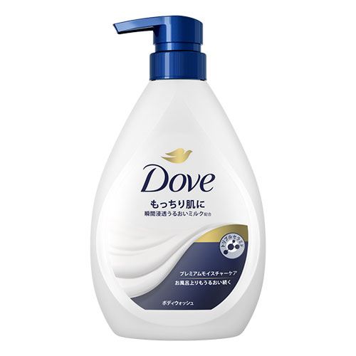 他サイト： ダヴ(Dove)ボディウォッシュ プレミアム モイスチャーケア 本体 470g ボディソープ ユニリーバ(Unilever)の商品画像