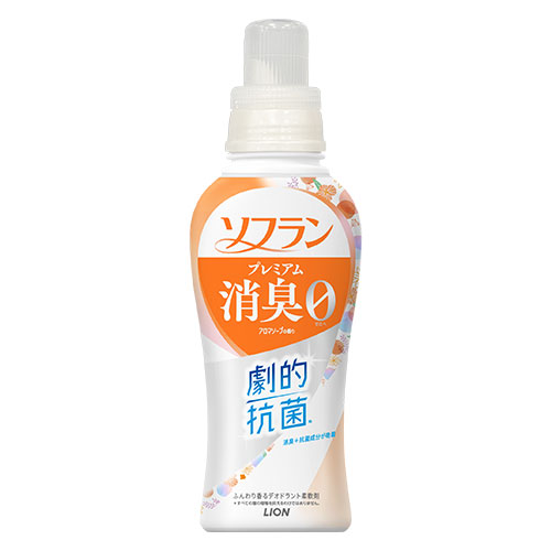 他サイト： ソフラン プレミアム消臭 柔軟剤 アロマソープの香り 本体 510ml ライオン(LION)の商品画像