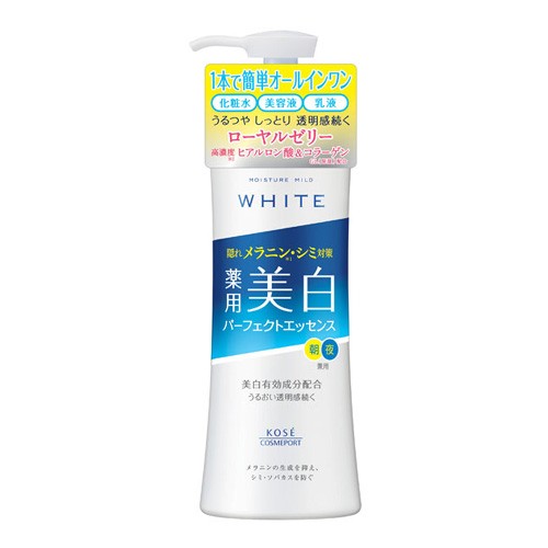 他サイト： モイスチュアマイルド ホワイト パーフェクトエッセンス 230ml MOISTURE MILD WHITE コーセーコスメポートの商品画像