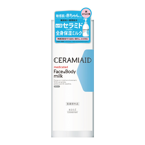 他サイト： セラミエイド 薬用スキンミルク 250ml CERAMIAID コーセーコスメポート(KOSE COSMEPORT)の商品画像