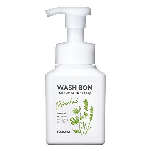 他サイト： ウォシュボン(WASH BON) ハーバル薬用ハンドソープ 本体 310mL サラヤ(SARAYA)の商品画像