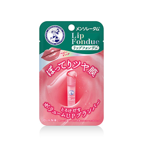 他サイト： メンソレータム リップフォンデュ 3.2g ベビーピンク リップクリーム プランパー Mentholatum ロート製薬(ROHの商品画像