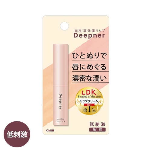 他サイト： メンターム ディープナーリップ 敏感 2.3g 高保湿リップクリーム 医薬部外品 MENTURM 近江兄弟社の商品画像