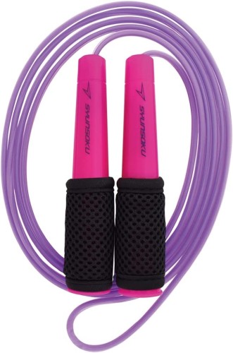 他サイト： デビカ 縄跳び 瞬足なわとび ブラックメッシュ ベリーピンク 103571[定形外郵便、送料無料、代引不可]の商品画像