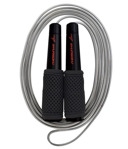 他サイト： デビカ 瞬足 なわとび BM スペースブラック 飛び縄 とび縄 縄跳び 縄とび 103570[定形外郵便、送料無料、代引不可]の商品画像