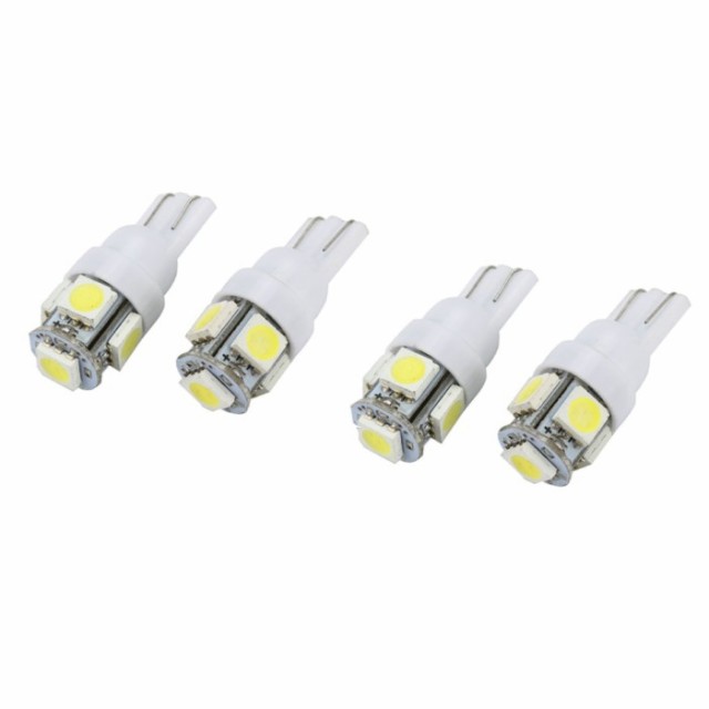 T10 LED ウェッジ球 5SMD 6個 ナンバー灯 ポジション ルームm