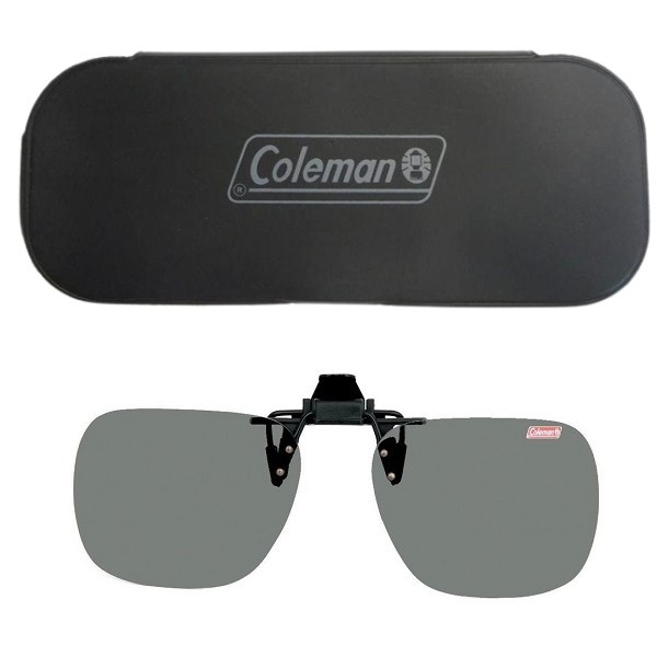 他サイト： コールマン(Coleman) クリップオン 前掛け偏光サングラス ワンタッチ装着 スモーク CL03-1[定形外郵便、送料無料、の商品画像