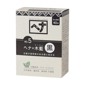 他サイト： ナイアード ヘナ+木藍 黒 400g(配送区分:A2)の商品画像