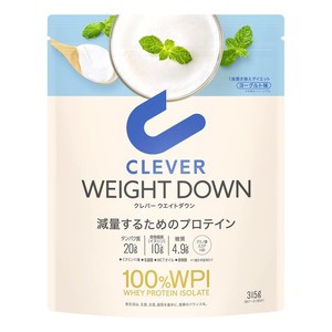 他サイト： クレバー ウエイトダウン プロテイン ヨーグルト味 315g(配送区分:A2)の商品画像