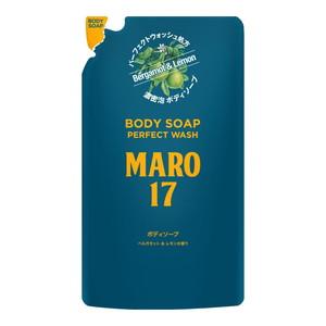 他サイト： MARO17 ボディソープ パーフェクトウォッシュ ベルガモット&レモンの香り 詰め替え 400mL[ネコポス配送2]の商品画像