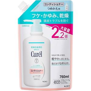 他サイト： キュレル コンディショナー つめかえ用大容量 760mL(配送区分:B2)の商品画像