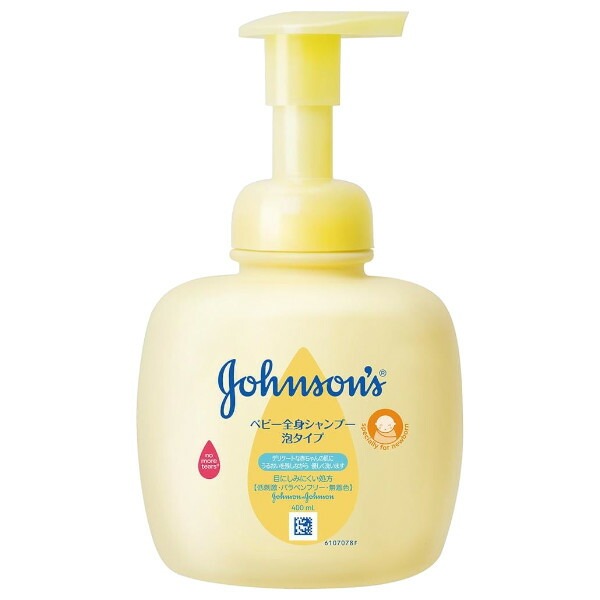 他サイト： ジョンソンベビーベビー全身シャンプー泡タイプ 本体 400ml[配送区分:A2]の商品画像