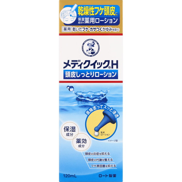 他サイト： メディクイックH 頭皮しっとりローション 120mL[配送区分:A2]の商品画像