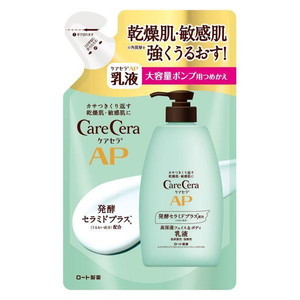 他サイト： ケアセラ APフェイス&ボディ乳液 大容量 つめかえ用 370mL[ネコポス配送2]の商品画像