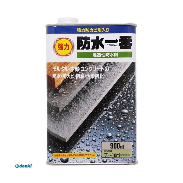 他サイト： 日本特殊塗料  4935185016316 浸透性防水剤 強力防水一番 900ml 透明の商品画像