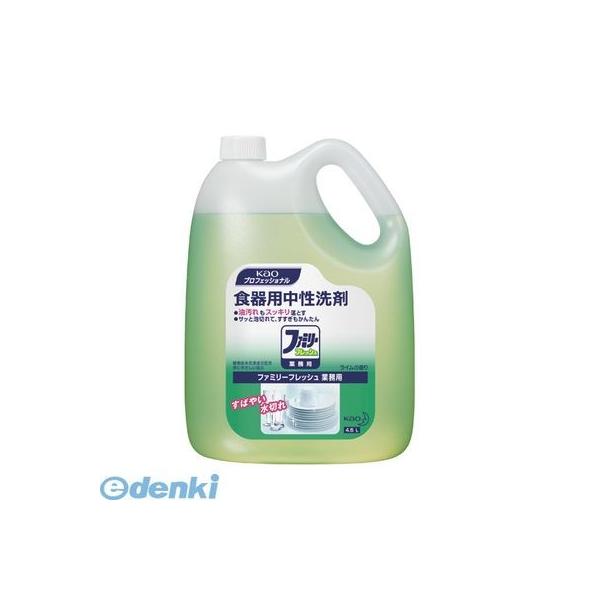 他サイト： 花王 Kao  4901301021083 ファミリーフレッシュ業務用 4.5L【1個】 洗剤 油汚れ 食器 プロフェッショナルの商品画像
