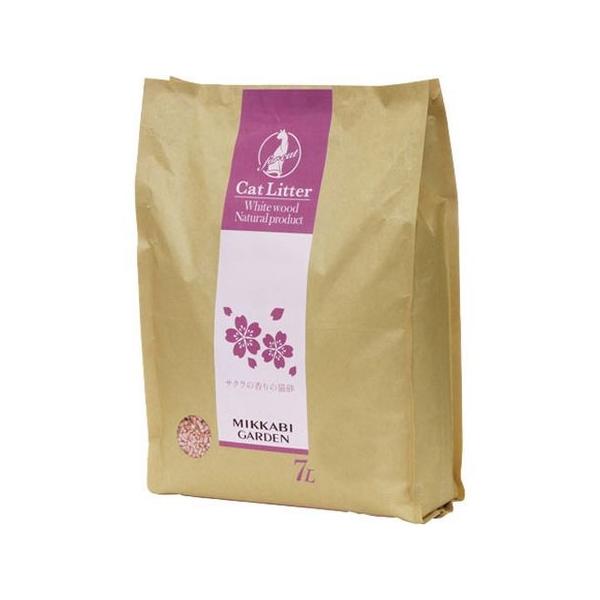 他サイト： 【お一人さま1点限り】ペティオ  4562483670034 アドメイト サクラの香りの猫砂 7L MG67003 三ヶ日ガーデの商品画像
