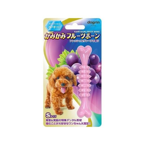 他サイト： スーパーキャット  4973640415328 かみかみフルーツボーン グレープ S ハードタイプ DM−442の商品画像