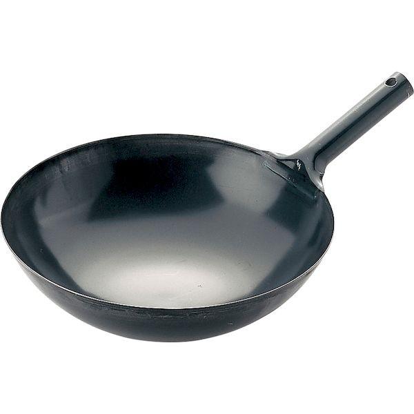 他サイト： 4905317001442 島本製作所 SS 鉄プレス北京鍋 30cm 味一鉄 業務用 SS鉄プレス北京鍋30cm 中華鍋の商品画像