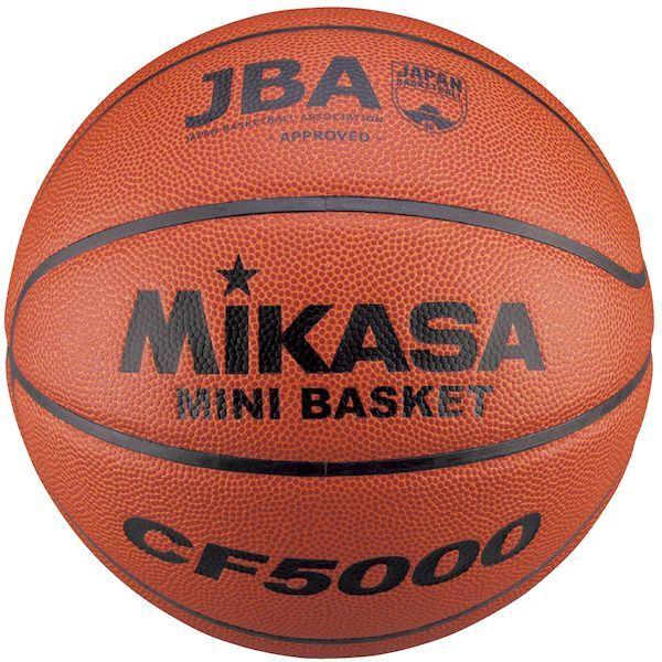 他サイト： ミカサ MIKASA 4907225040551 CF5000 ミニバスケット5号 検定球 茶の商品画像