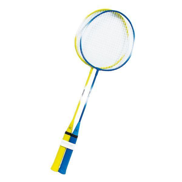 他サイト： 4982724233994 SNOOPY SN−101 バドミントンラケット・シャトルセット 2本組 色:イエロー/ブルーの商品画像