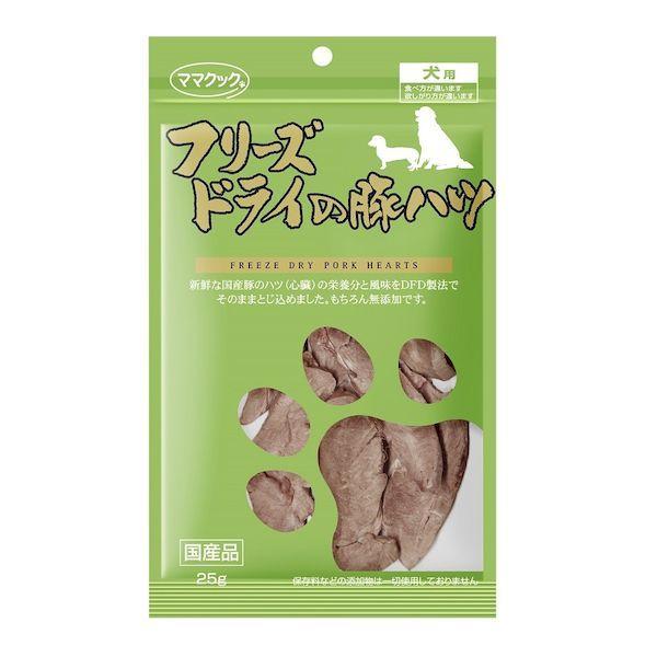 他サイト： 4580207273057 フリーズドライ 豚ハツ 犬用 25g 114117【キャンセル不可】の商品画像