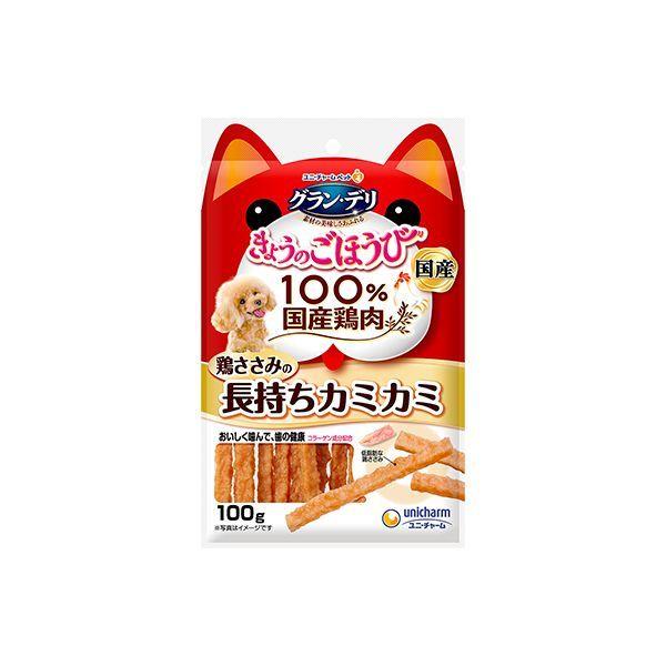 他サイト： ユニ・チャーム 4520699609040 ごほうびカミカミささみ100gの商品画像