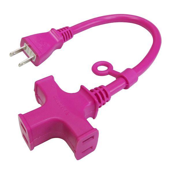 他サイト： 三共コーポレーション 4954458140107 正和 トライアングルタップ ピンク VCTM−03HI #262949の商品画像