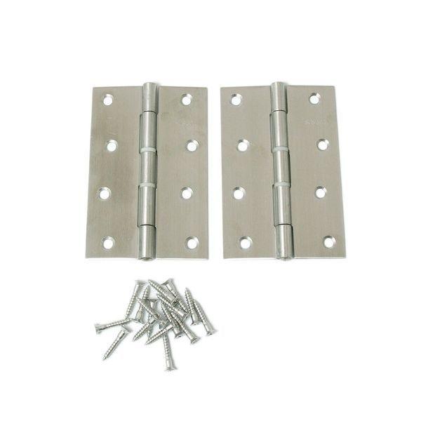 他サイト： ハイロジック 4960983175187 17518 ステンレス蝶番 102mm 2入の商品画像