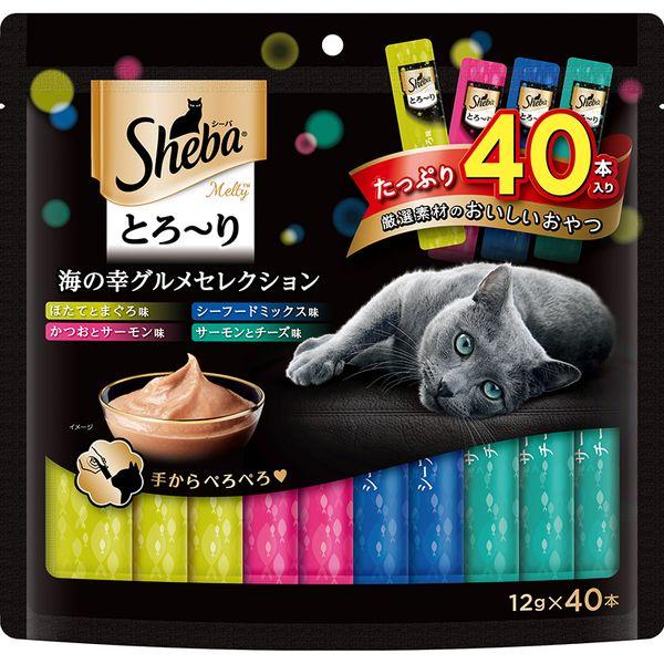 他サイト： マースジャパンリミテッド 4902397859789 SMT52 シーバ とろ〜り メルティ 海の幸グルメセレクション 12g×の商品画像