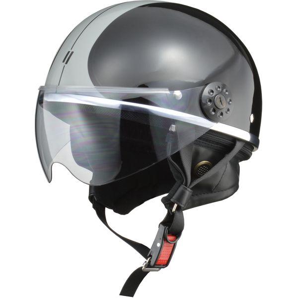 他サイト： リード工業 4952652150175 ヘルメット O−ONE BLK/SVの商品画像