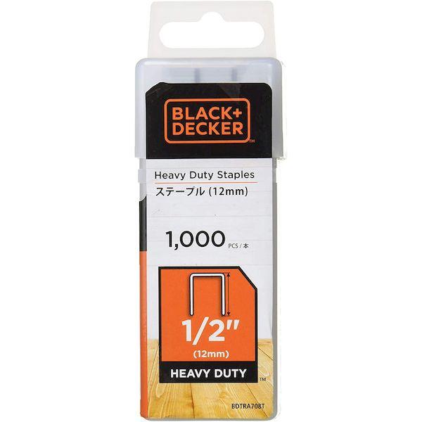 他サイト： ブラック&デッカー BLACK&DECKER 4536178702867 B&D BDCT12UBステープル BDTRA708Tの商品画像