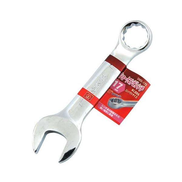 他サイト： SK11 4977292263856 ショートコンビレンチ 4977292263856 SMS-17S 藤原産業の商品画像