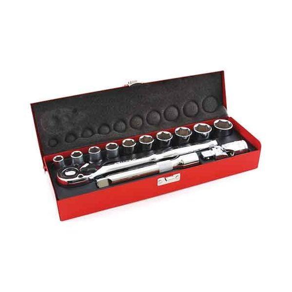 他サイト： SK11 4977292265102 1/2ソケットレンチセット 4977292265102 TS-413M 13PCS 藤原産の商品画像