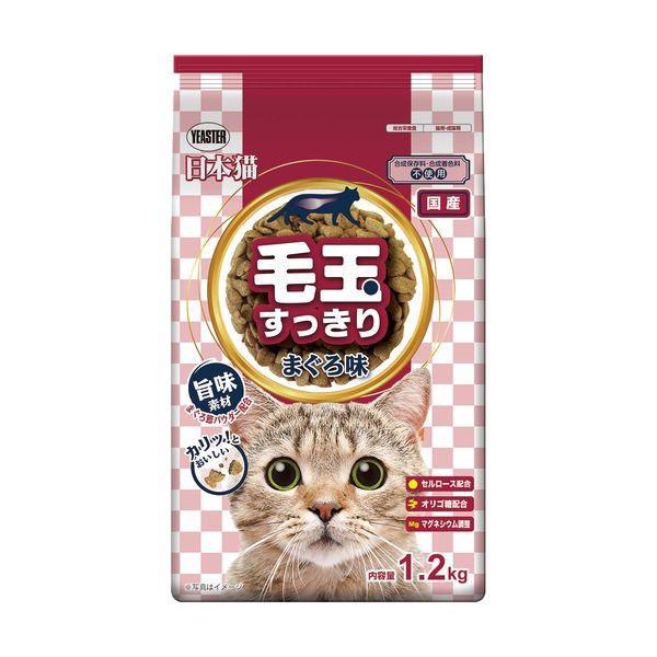 他サイト： イースター 4970768132038 日本猫 毛玉すっきり まぐろ味 1.2kgの商品画像