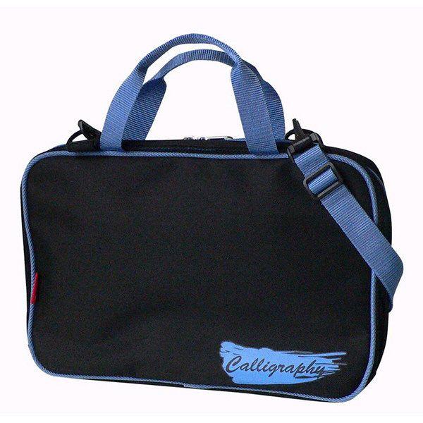 他サイト： 呉竹 GC282-12 書道セット フルオープン GC−282S 青 習字セット GC28212の商品画像