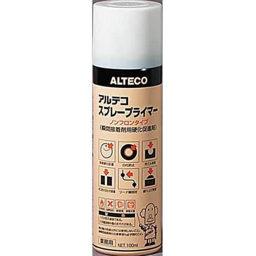 他サイト： アルテコ ALTECO 4970754435013 瞬間接着剤用 硬化促進剤 スプレープライマー 100mlの商品画像