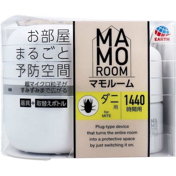 他サイト： 4901080039415 マモルーム ダニ用 1440時間用 器具+取替えボトルセット【キャンセル不可】の商品画像