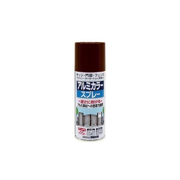 他サイト： 「直送」 ニッペホームプロダクツ 4976124324802 直送 代引不可 アルミカラースプレー 300ml ブラウンメタリッの商品画像