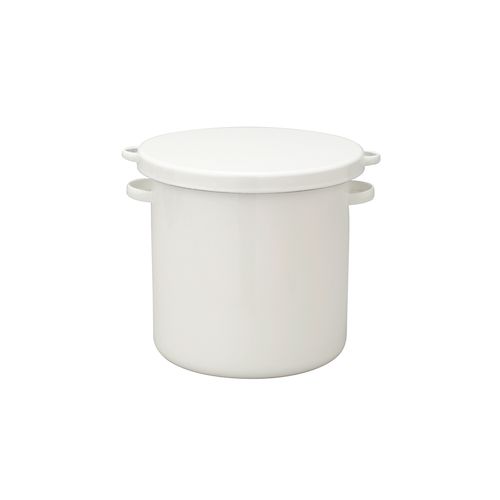 他サイト： 4976045060100 野田琺瑯 W/S ラウンドストッカー 18cm WRS−18 ホワイトシリーズ Whiteの商品画像