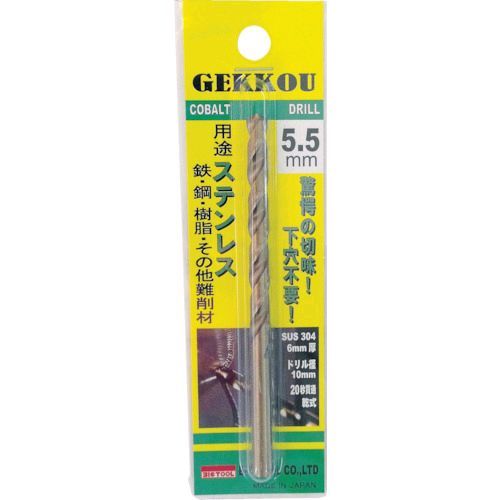 他サイト： 4582247452461 月光ドリル 6.6mm ブリスターパック TOOL BIC ビックツール 切削工具の商品画像