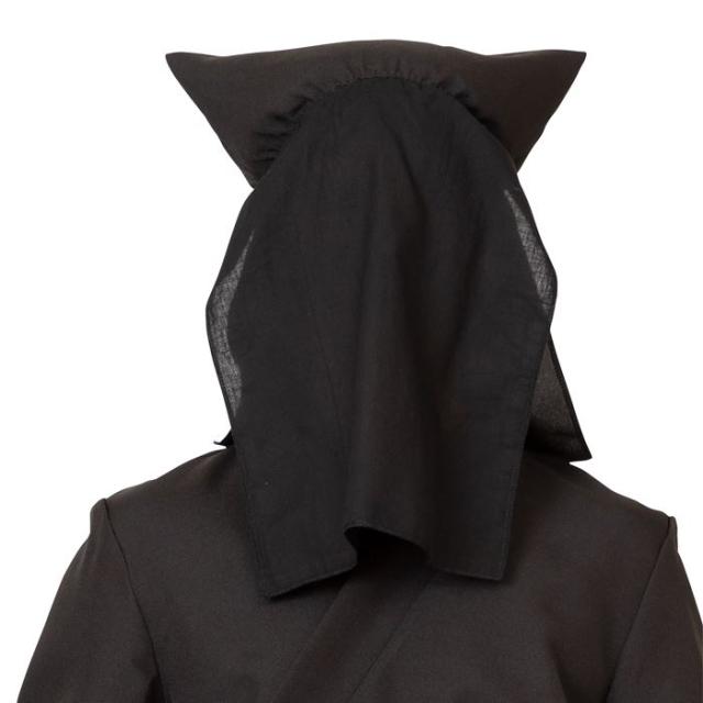 他サイト： 即日出荷 黒子頭巾 黒子 頭巾 コスプレ 仮装 変装 くろこ かぶりもの ずきん 黒色 コスプレ小物 コスプレグッズの商品画像