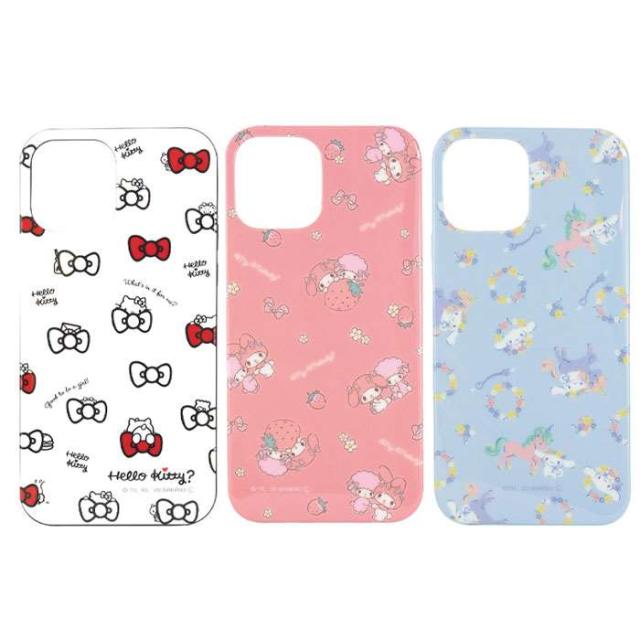 グルマンディーズ サンリオキャラクターズ iPhone12/12 Pro対応ソフトケース ハローキティ SANG-55KT ホワ