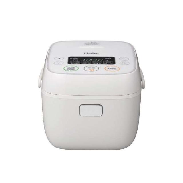 他サイト： 北海道・沖縄・離島配送不可 代引不可 マイコンジャー炊飯器 3合炊き ホワイト もっちり やわらか ひたし炊き 460W大火力 の商品画像