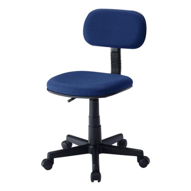 他サイト： 代引不可 OAチェア ブルー スタンダードでリーズナブルなオフィスチェア サンワサプライ SNC-A1BLの商品画像