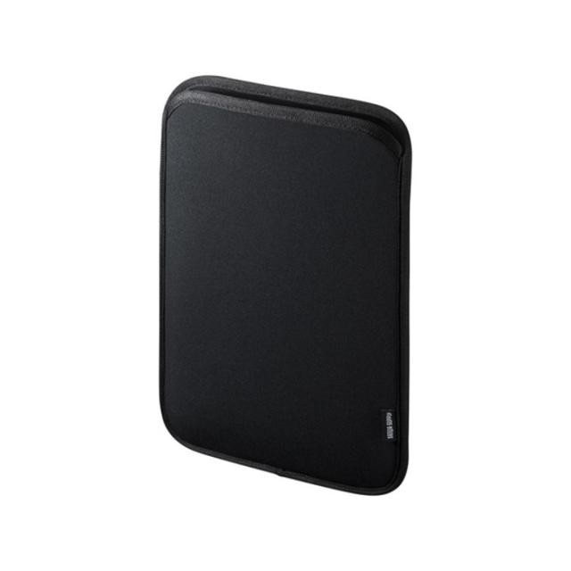 他サイト： 即納 代引不可 ネオプレンスリップインタブレットPCケース(10.1型) サンワサプライ PDA-TABS10BKNの商品画像