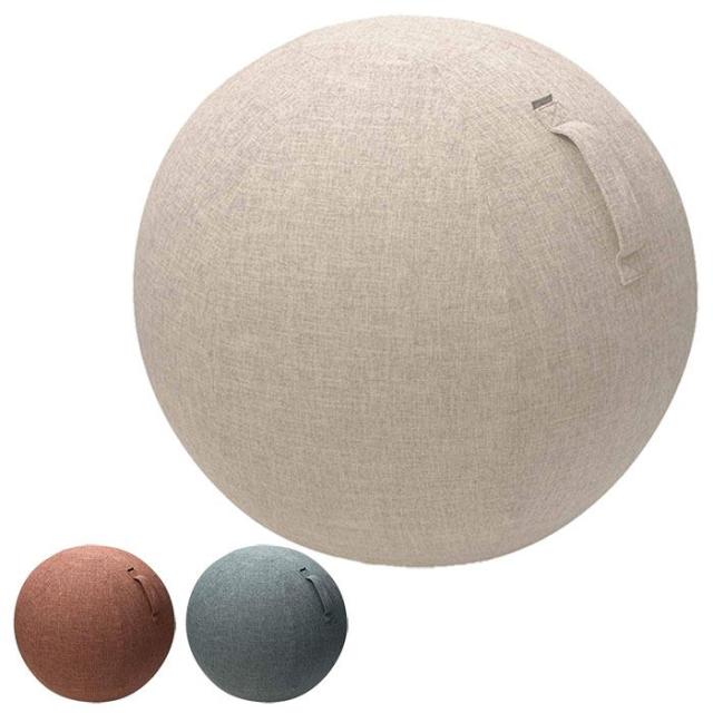 他サイト： 代引不可 バランスボール専用 ファブリックカバー 直径65cm用 ハンドル付 持ち運び 便利 おしゃれ エレコム HCF-BBCの商品画像