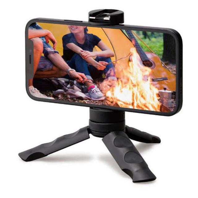 他サイト： 即納 代引不可 スマートフォン用三脚 コンパクト 自撮り棒 2Way 4.0〜6.5インチ対応 自撮り三脚 スマホホルダー 動画の商品画像