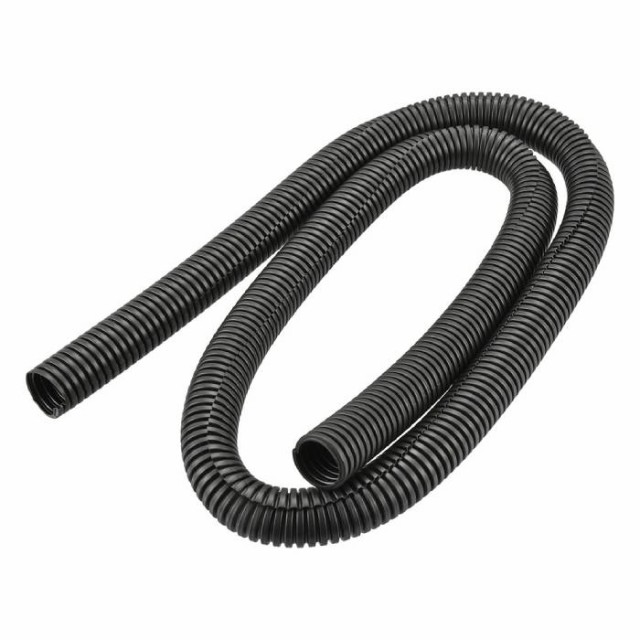 他サイト： コルゲートチューブ 難燃性PP 内径15.8mm×1m 黒  OHM DZ-CT15の商品画像