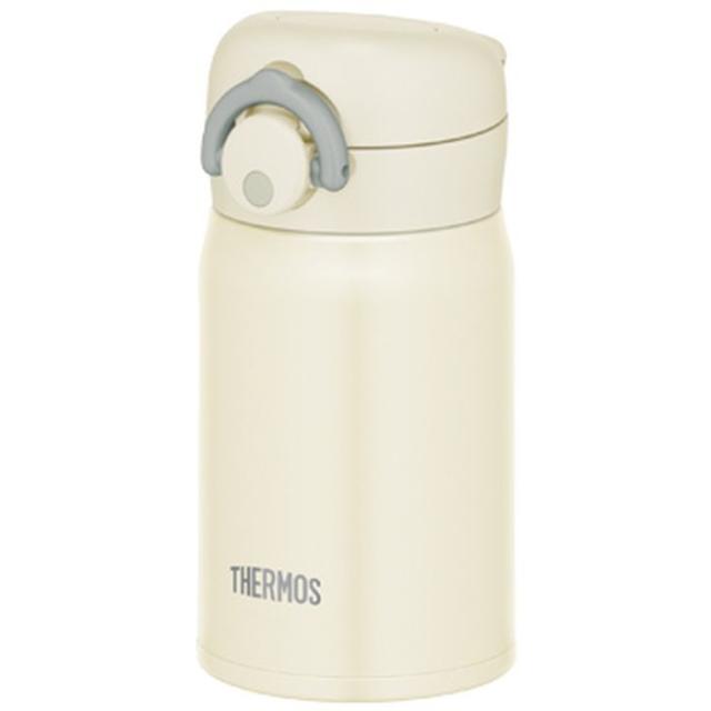 他サイト： 真空断熱ケータイマグ THERMOS 丸洗いOK 魔法びん構造 保温 保冷 0.25L ナチュラルホワイト サーモス JOP-2の商品画像